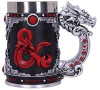 Nemesis Now Dungeons & Dragons Fantasy Role Play Die D20 Tankard, Polyresin, Bla
