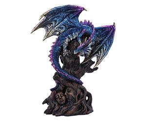 Nemesis Now Ealdwoode Figurine 27.5cm, Resin, Dragon Sculpture, Gothic Fantasy Merchandise, Cast in the Finest Resin, Hand-Painted