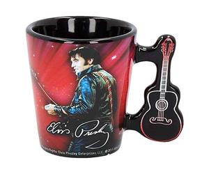 Nemesis Now Elvis '68 Espresso Cup, Red