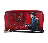 Nemesis Now Elvis 68 Performance Red Womens Purse, Polyurethane, 19cm