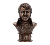 Nemesis Now Elvisly Yours Elvis Bust, Resin, Bronze, 33cm