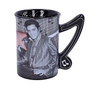Nemesis Now Elvis Presley with Pink Cadillac Drinking Mug, Black, One Size