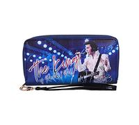 Nemesis Now Elvis The King of Rock and Roll Blue Womens Purse, 19cm