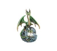 Nemesis Now Emerald Oracle Snowglobe, Green, 19cm