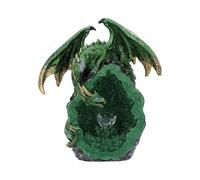 Nemesis Now Emerald Overseer 18cm | Original Nemesis Now Design, Hand-Painted Resin Gothic Fantasy Figurine, Collectible Decor