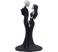 Nemesis Now Eternal Vow 24cm, Resin, Gothic Wedding Giftware, Skeleton Vow Figurine, Cast in the Finest Resin, Hand-Painted, Black and White
