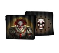 Nemesis Now Evil Clown James Ryman Wallet 10cm Red, PU