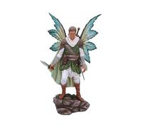 Nemesis Now Fairy Figurine, Hand-Painted Decorative Statue, Decor for Garden Shelf and Home - Caspian The Forest Fairy