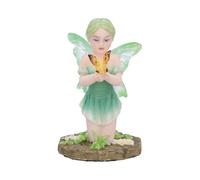 Nemesis Now Fairy Figurine, Hand-Painted Decorative Statue, Decor for Garden Shelf and Home - Esme The Forest Fairy