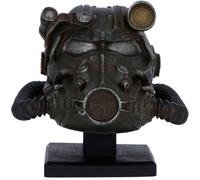 Nemesis Now Fallout T-60 Power Armour Helmet Figurine - Officially Licensed Hand Painted Resin Gaming Collectible Replica, 11.1cm