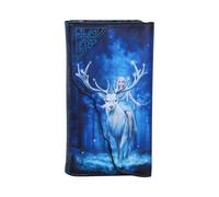 Nemesis Now Anne Stokes Fantasy Forest Elven Queen and Stag Embossed Purse, Blue, 18.5cm, Polyurethane