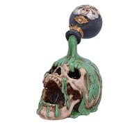 Nemesis Now Fatal Elixir Skull Potion Bottle 19.5cm, Expertly Hand-Painted