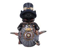 Nemesis Now Feline Invention Cat Figurine, Silver, 14.5cm