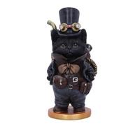 Nemesis Now Figurine Steamsmith's Cat Hand-Painted Resin Steampunk Ornament
