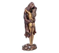 Nemesis Now Final Embrace Reaper Lady Ornament, Resin, Bronze, 26cm | Original Nemesis Now Design, Skeleton Collectible