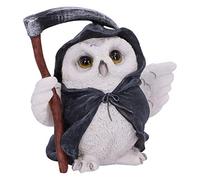 Nemesis Now Flight Grim Reaper Owl Familiar Figurine, White, 12.5cm