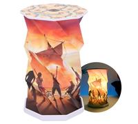 Nemesis Now Foldable LED Lamp 21 cm - Touch-Activated, USB-C Rechargeable Light, Unique Fan Merchandise, Gifts & Decor for Collectors - One Piece