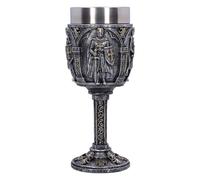 Nemesis Now Galant Silver Knight Goblet 19.7cm, Cast in the Finest Resin