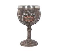 Nemesis Now Game Iron Throne Chalice Goblet 17cm, Bronze