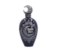 Nemesis Now Gothic Apothecary Bottle Figurines (Moon Hex) | Hand-Painted Gothic Bottle Ornament with Sculpted Stopper and Raised Apothecary Detail