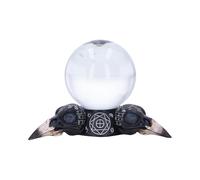 Nemesis Now Gothic Raven Crystal Ball and Holder 15cm