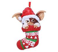 Nemesis Now Gremlins Gizmo in Stocking Hanging Festive Decorative Ornament for C