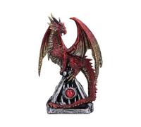 Nemesis Now Guardians Gaze Dragon Figurine, Fierce Flame Sentinel, Hand-Painted Fantasy Decor