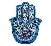 Nemesis Now Hamsa's Serenity Hand Incense Stick Burner, Blue, 12.5cm (Set of 4)
