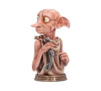 Nemesis Now Harry Potter Dobby Collectible Bust with Sock 15cm | Official Dobby Bust Holding the Sock That Won His Freedom