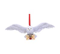 Nemesis Now Harry Potter Hedwig Hanging Ornament, Polyethylene Terephthalate, White, 13cm, for Birthday