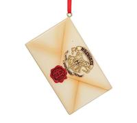 Nemesis Now Harry Potter Hogwarts Acceptance School Letter Hanging Ornament, Resin, Beige, Graduation