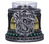 Nemesis Now Harry Potter Slytherin Tea Light Holder 7.5cm, Resin, Silver, Officially Licensed Harry Potter Merchandise, Slytherin House Decor, Cast in the Finest Resin, Expertly Hand-Painted