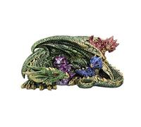 Nemesis Now Hatchling Horde Dragon Figurine, Green, 17.3cm