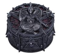 Nemesis Now Hoard of the Baphomet Figurine, Resin, Black, Cast in the Finest Resin, Expertly Hand-Painted