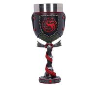 Nemesis Now House of The Dragon Daemon Targaryen Goblet 19.5cm, Resin, Black, Official House of The Dragon Merchandise, House of The Dragon Goblet, Cast in The Finest Resin, Expertly Hand-Painted