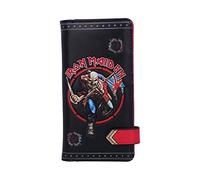 Nemesis Now Iron Maiden Eddie Trooper Embossed Purse, PU Leather, Black, Officially Licensed Iron Maiden, Eddie The Trooper Giftware, Spacious and Stylish, Multiple Slots for Cards and Coins