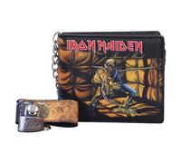 Nemesis Now Unisex's B6606B24 Bi-Fold Wallet, Shadow Black, 9.3cm