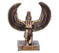 Nemesis Now Isis Goddess of Magic and Wisdom (Mini) | Ancient Egypt Art Decor, Bronzed Hand-Painted Resin Statue, Mythology Collectible