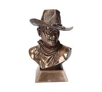 Nemesis Now John Wayne Bust Figurine 40cm Bronze, Resin