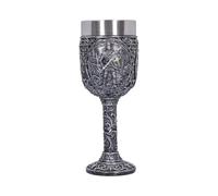Nemesis Now Knight Goblet, Ornate Medieval Chalice, Removable Stainless Steel Cup for Drinking - Knight of Integrity Goblet