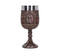 Nemesis Now Knight Goblet, Ornate Medieval Chalice, Removable Stainless Steel Cup for Drinking - Knights Templar Goblet