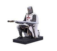 Nemesis Now Knight's Oath Pen Holder, Whilte, 16.8cm, White