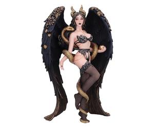 Nemesis Now Lilith The First Temptress Figurine 25.5cm, Resin, Black, Cast in the Finest Resin, Expertly Hand-Painted