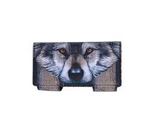 Nemesis Now Lisa Parker Guardian Wolf Embossed Purse 18.5cm, PU Leather, Lisa Parker Giftware, 3D Effect Clasp, Multiple Slots for Cards and Coins, Spacious and Stylish