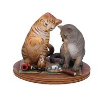 Nemesis Now Lisa Parker Purrlock Holmes, Brown, 10.5cm