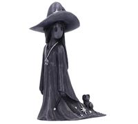Nemesis Now Little Souls Collection Witchy Decor - Witch Figurine for Mystical Home Décor - Cast in The Finest Resin, Expertly Hand-Painted - Sparkle