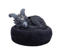 Nemesis Now Lucifly Dreams Cult Cuties Dragon Figurine - Sleeping Gothic Fantasy Dragon Ornament