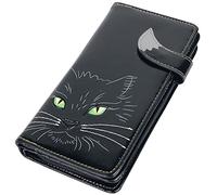 Nemesis Now Lucky Cat Purse 19cm Black, PU