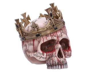 Nemesis Now Macbeth Skull Figurine 15cm, Resin, Natural, Macbeth Skull Ornament, Gothic Décor, Cast in the Finest Resin, Expertly Hand-Painted, Beige