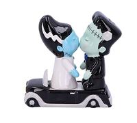 Nemesis Now Made for Each Other Salt and Pepper Shakers, Black, 11.4cm